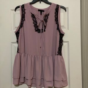 Lane Bryant sleeveless blouse